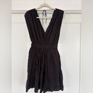 Isabel Marant Black Backless Dress